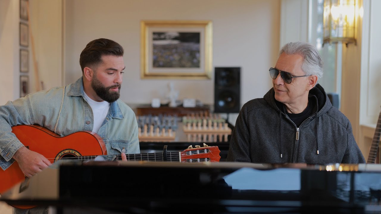 Andrea Bocelli - Je Vis Pour Elle (feat. Kendji Girac) (vidéo acoustique)