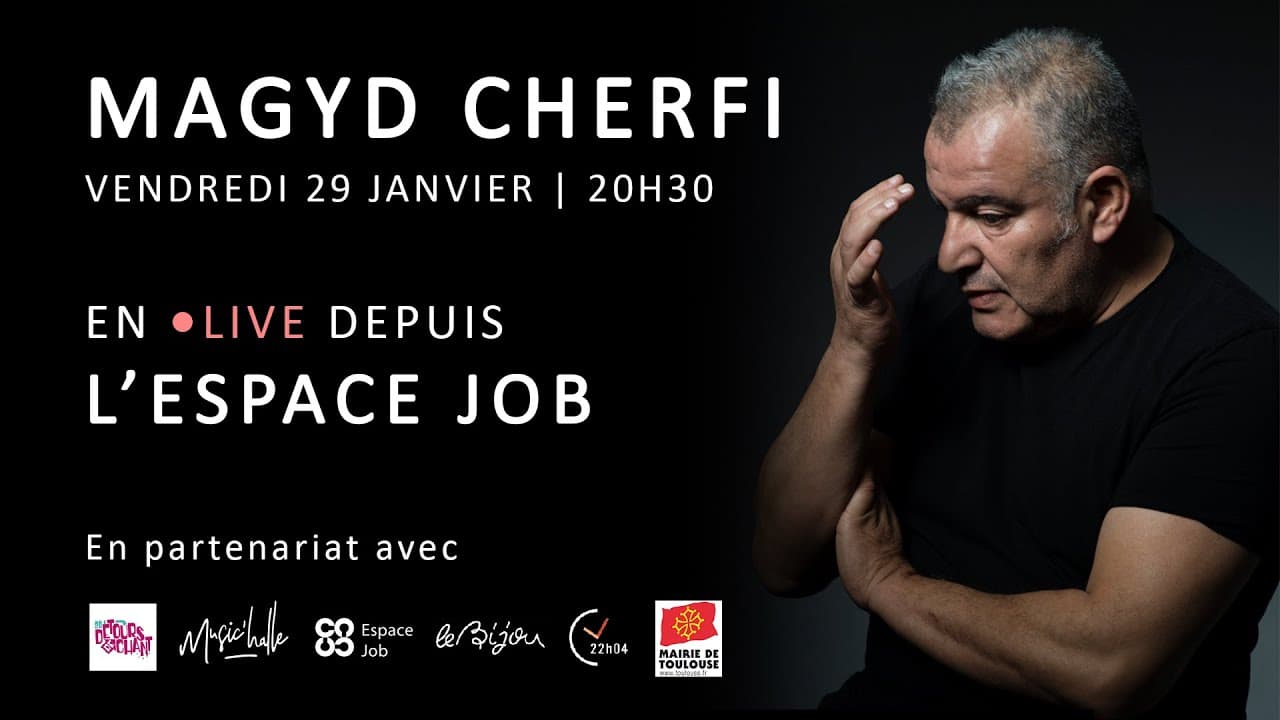 Magyd Cherfi en concert live stream le 29/01 à 20h30 dans le cadre du festival Détours de chants