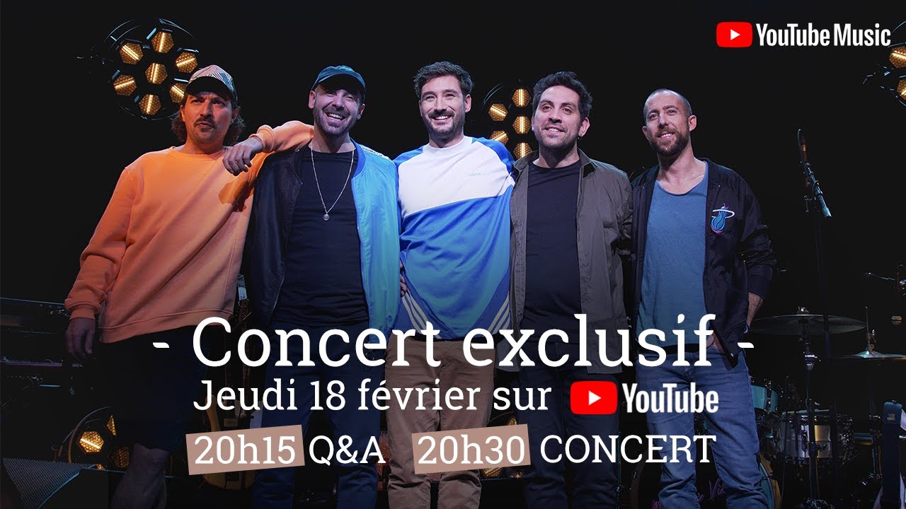 Jérémy Frérot en concert livestream à l'occasion de la sortie de son nouvel album "Meilleure vie"
