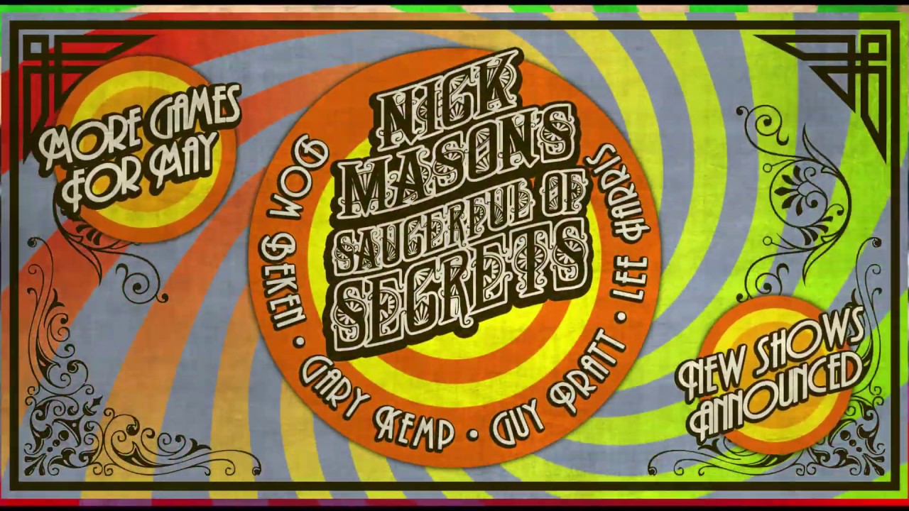 Nick Mason en concert au Grand Rex le 22 Mai !