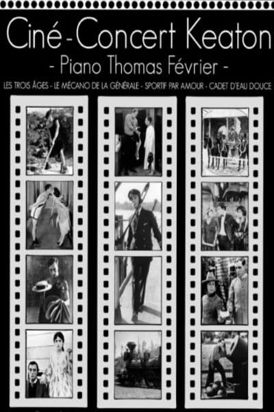 Affiche BUSTER KEATON - CINE CONCERT