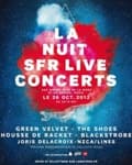 Vivez en direct la Nuit SFR Live Concerts le 26 Octobre à partir de 22h00