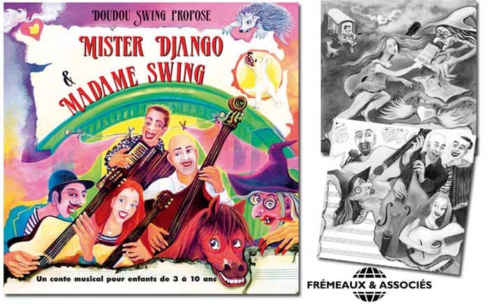 Affiche DOUDOU SWING / MR DJANGO ET MADAME SWING
