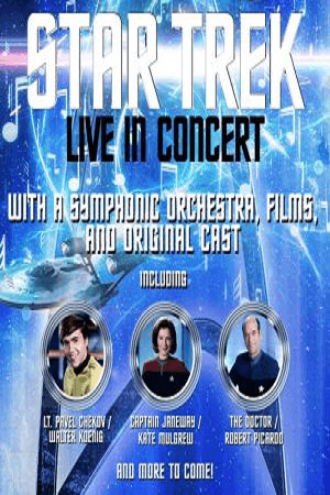 Affiche STAR TREK (WITH A SYMPHONIC ORCHESTRA)