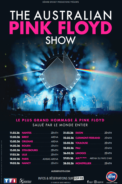 Affiche THE AUSTRALIAN PINK FLOYD SHOW