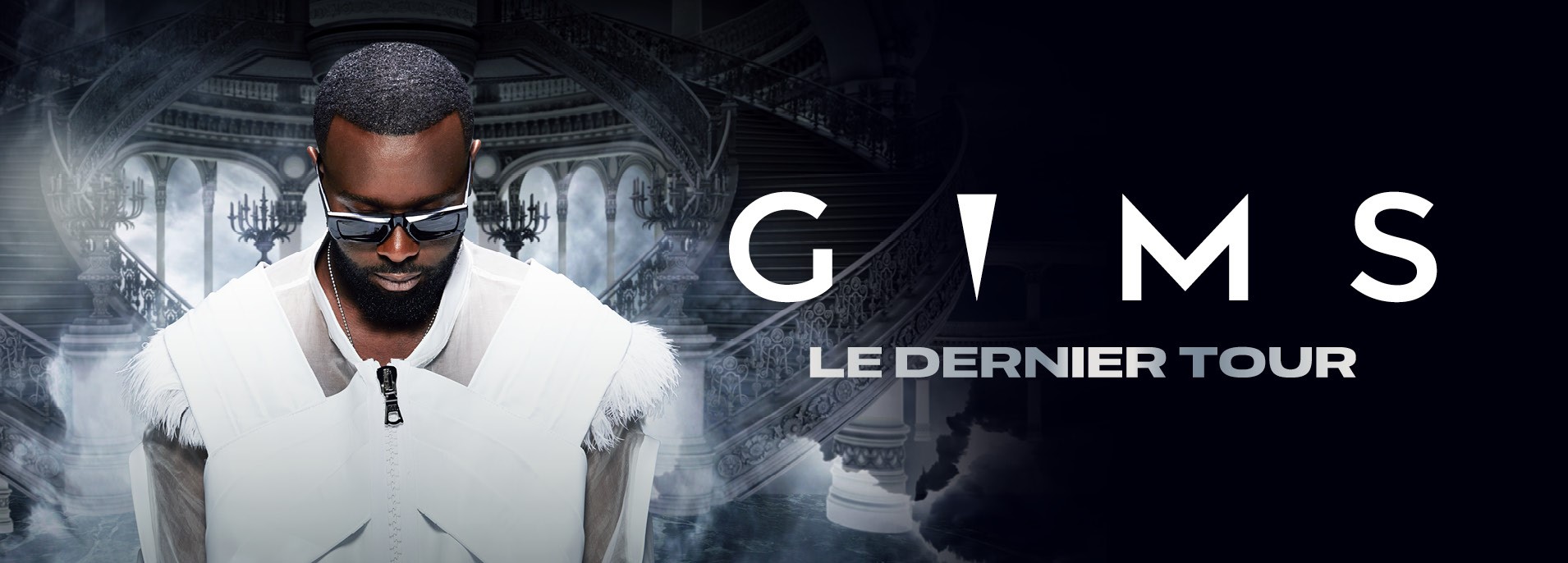 Illustration pour l'article "Gims en concert pour son Dernier Tour ! Il ajoute de nouvelles dates à Lyon, Bordeaux et Amnéville"