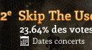 Dates de concerts